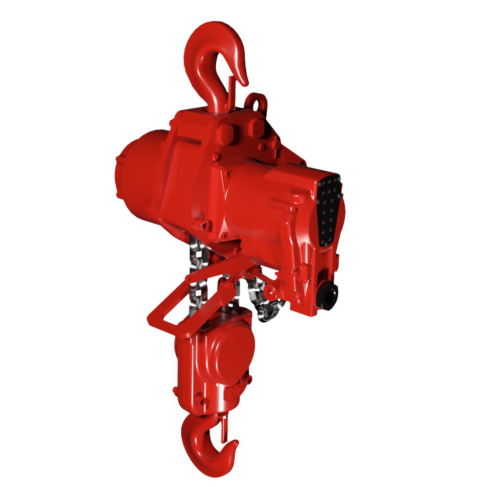 Heavy Duty Air Chain Hoists Red Rooster TMH - Haklift